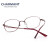 Charmant夏蒙眼镜商务系列女士全框眼镜近视眼镜框女眼镜架配度数 CH16419-PU紫色