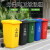 鹿色 户外大容量垃圾桶 公园小区街道垃圾桶 绿色/240L