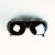 电焊面罩眼镜焊工眼镜面具轻便护脸透气防强光防打眼防烧脸电气焊 适1黑镜（不含面罩和绑带）