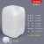 加厚耐用堆码桶5L升塑料桶方形化工原料废液消毒液密封桶25公斤kg 30L白色加厚 配垫圈