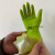 杀鱼手套水产专用手套1防滑乳胶手套防滑防水加厚家务使用清洁约巢 绿色小手套纯胶S号(适合女士特小手) 十双