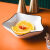 佟年北欧网红盘子菜盘创意餐具家用陶瓷碟子餐盘水果盘方形早餐盘碟子 2个装长方+方(太阳)