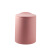撼顿 按压式垃圾桶客厅厕所卫生间带盖纸篓 粉色8L