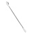 垒固 不锈钢药勺称量勺试剂勺 30cm/一勺一铲 双头不锈钢药匙 