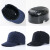夏季轻型安全帽男透气防撞帽头盔工厂棒球帽鸭舌短帽檐工作帽定制 8001黑色
