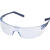 代尔塔 DELTAPLUS 101145 超轻15g安全眼镜可X光和磁性探测浅蓝色抗冲击护目镜聚碳酸酯防污  1副 