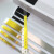 一电通ESOCOO SMT接料引带8mm12mm黄色黑色高粘性贴片接料带散料上飞达牵引接料专用延长带 黑色 接料引带8MM（长度508MM） 500pcs/盒