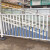 城市道路护栏市政围栏镀锌钢隔离栏杆防撞活动分道护栏 3080*600*0.6mm一个立柱和底座/套