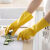 洗碗手套乳胶手套胶皮防护手套厨房清洁劳保干活手套防水耐磨厚款