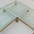 邱氏邱氏钢化玻璃地板架空可视化透明地板600*600可观察玻璃地板 钢化玻璃地板单片不含配件