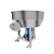 科德合75公斤2.2KW加厚不锈钢220V养殖场搅拌机干湿两用小型拌料机饲料搅拌机塑料