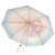 米客异度太阳伞防晒女高颜值遮阳伞晴雨两用小巧折叠简约可爱 郁语五折高密钛银反热涂层