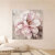 UHFR奶油风粉色牡丹手绘油画抽象肌理客厅装饰画立体植物花卉餐厅挂画 粉色牡丹 无边框画60*60cm