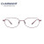 Charmant夏蒙眼镜商务系列女士全框眼镜近视眼镜框女眼镜架配度数 CH16419-PU紫色