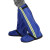 出极  防雨鞋套 高筒牛津布反光防雨鞋套 便携式防水耐磨鞋套 单位：双 蓝色XL 