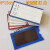 磁性标签强磁货架标识牌仓库房货架物资标牌磁性材料卡信息提示牌 80*150mm软磁蓝红白