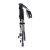 柯瑞柯林DSDL-503便携式折叠铝合金5节登山杖直柄黑色短款3根装