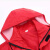 品之德 防静电分体雨衣雨裤套装电力加油站化工户外雨衣 红色2XL