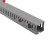 pvc塑料电缆走线槽网线线槽布线线槽电柜理线槽阻燃PVC槽明装 40*30灰色 100米/件