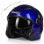 捷凯-512男女通用摩托车电动车头盔3/4双镜片安全头盔原厂 荧光黄 XL
