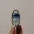 佐普森水晶琉璃水母球海洋水晶球手工山东淄博特产博山传统工艺品小摆件 海底世界+灯底座一套