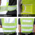 共泰 带灯反光背心 JR-2008LED 交通施工反光马甲 透气反光耐磨 电池款 荧光黄