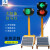 交通红绿灯驾校太阳能可移动升降信号灯障碍灯厂家直销可定制 双头信号灯