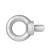 卓引特（ZYT-JOINT）10个装吊环螺钉额载0.14T德标吊耳起重吊环螺栓螺丝钉DIN580-M8