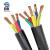 鼎献 电线电缆 RVV3*50+2*25平方 3+2 5芯国标电源护套线 1米
