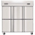NGNLW 冰柜商用平面斜面卧式冷藏冷冻海鲜烧烤展示柜铜管保鲜柜冰箱   2米（带LED灯）