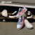 斐乐（FILA）欧阳娜娜同款 FUSION潮牌女鞋POP3滑板帆布鞋2024夏新款 雪白/南极灰-SA 35.5