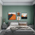 初尚艺术漆电视背景墙布无缝全屋客厅卧室现代简约蓝色绿色硅藻泥壁布 天蓝色104 1