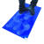 粘尘垫可撕式无尘室工厂车间门口防尘垫黏沾尘垫蓝白色 蓝色18*45(45*115cm)1盒10本