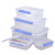 纳仕徳 BS-888  保鲜盒 商用厨房塑料收纳盒透明冷冻盒密封塑料盒塑料保鲜盒 10L
