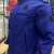 冬季加绒火焰蓝秋冬季防水蓝色外套 冲锋衣 165适合体重115-120