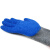派智达（PAIZHIDA）平挂胶手套劳保浸胶加厚防滑耐磨工作防护手套灰色PZD-PGJ01 灰色 均码