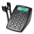 白恩BN510呼叫中心电销外呼客服耳机耳麦电话机话务员座机固话电话耳麦头戴式降噪话务机客服机免电池型 BN510+DH95QD舒适单耳