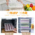 饺子盒冻饺子多层超大托盘食品级大容量透明食物收纳盒馄饨冷冻盒 特大号2层2盖无分格粉色