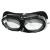 防护眼镜护目镜打磨防尘防风沙劳保眼镜风镜玻璃镜片 大四珠透明框普通款