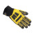 代尔塔209900全能手套防撞耐切割耐磨损冬季劳保户外登山防冻防寒工作手套 黄黑色 9