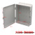 塑料箱监控工程专用箱白色防水箱电源盒抱箍壁装收纳固定 700F