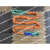 国标工业柔性吊装带双扣环形3/5/10吨起重圆形软吊带吊车吊树吊绳 2吨2.5米 橘色，绿色
