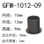 易格斯GFM-0810120910-05679工程塑料法兰轴承套自润滑衬套耐磨套 GFM-1012-09