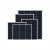 单晶太阳能发电板100W太阳能电池板光伏板充电12V24V 150W18V单晶高效A级板