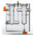 电极支架流通槽工业在线水质监测仪通用型投入式传感器单双多通道 仪器不锈钢机箱 (高端防水型)