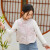 ASK JUNIOR女童马甲夏国风新中式无袖外套儿童提花上衣中大童装 粉色 120 