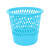 普利赛拉 压圈厕所卫生间垃圾桶简约办公室塑料纸篓垃圾篓 镂空小号颜色随机-051