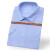 中神盾DY5601男女短袖衬衫夏季新款38码蓝细斜（1-9套）