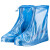 冰禹 BYsy-24 PVC防滑防水加厚防雨鞋套 成人男女耐磨雨鞋 珠光蓝 XXL（1双）