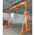 欧路德龙门吊架移动龙门架吊机电动工地简易起重机3吨总高4米总宽4米